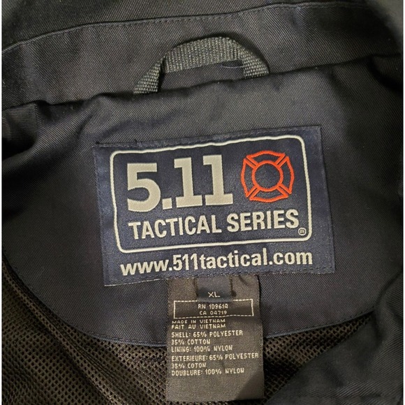 511 Tactical‎ Series Jacket Mens XL Blue Full Zip - Picture 3 of 9